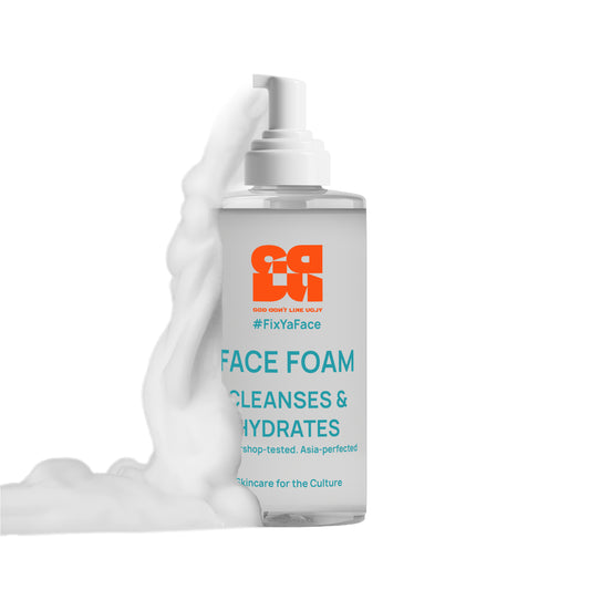 Face Foam Cleanses & Hydrates